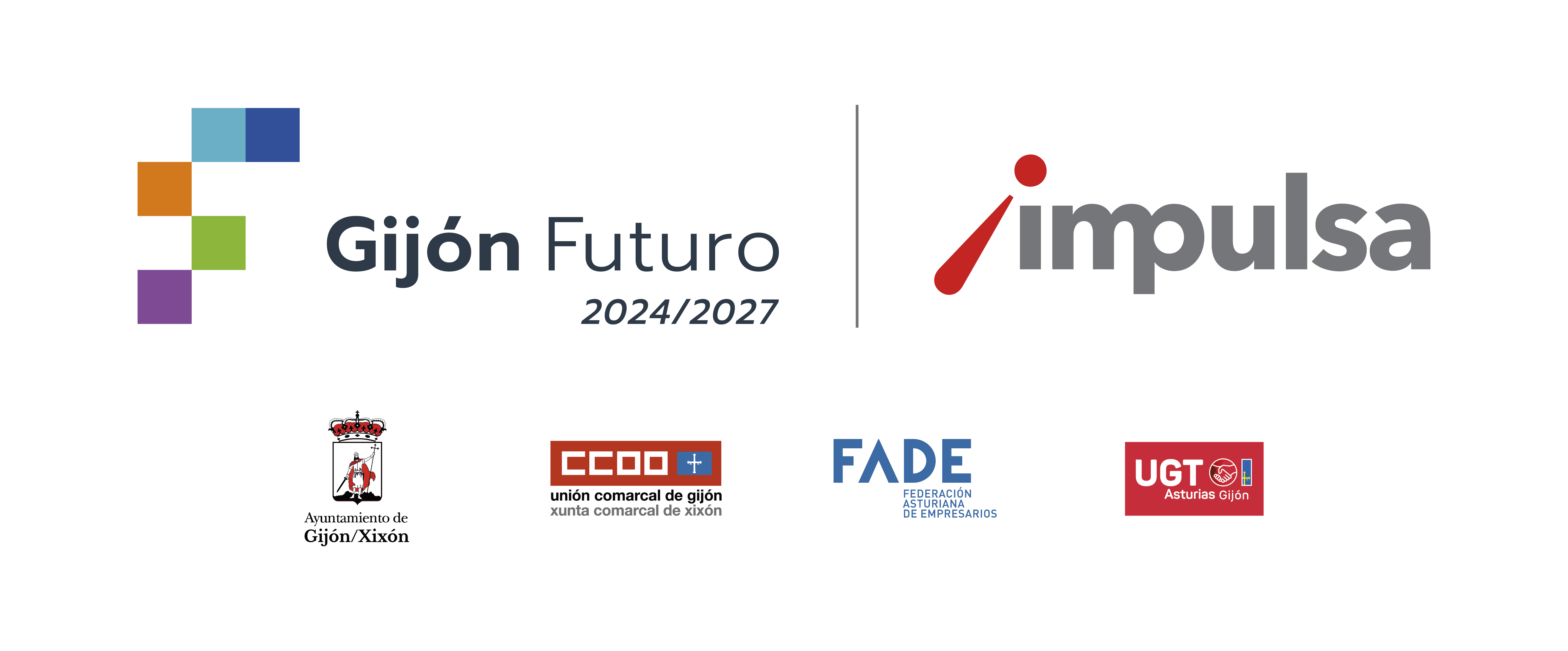 GijónFuturo.logo.positivo+ImpulsaV1 Con el apoyo de Impulsa para la Diversificación de Mercados